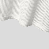 WIAOFELLAS  -  Men Shirt Hollow Out Lapel Short Sleeve Transparent Male Shirts Solid Streetwear Summer 2025 Fashion Casual Camisas