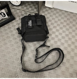 WIAOFELLAS  -  Men's messenger bag ins shoulder bag multifunctional purse tactical backpack