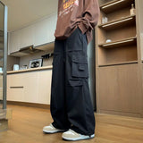 WIAOFELLAS  -  Working  for Men's Spring and Summer 2025 New American Charge Parachute Pants Loose Straight Wide-leg Trousers