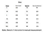 WIAOFELLAS  -  American Vibe Streetwear Men's Casual Pants Dstring Embroidered Wide Leg Loose Fit Straight Cut Long Trousers