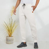 Wiaofellas  -  Men's Casual Solid Color Joggers Elastic Drawstring Waist Sports Pants with Pockets