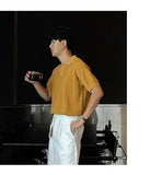 WIAOFELLAS  -  Cooling Polo Shirt Men 3D Honeycomb Knit Tech Breathable Fabric Oversized Collar Streetwear Essentials