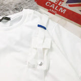 WIAOFELLAS  -  Fashion Ribbons Short Sleeved T Shirts Men Streetwear Y2k Harajuku Trending Women Men Tee Shorts Hip Hop Casual Summer Tops Tees