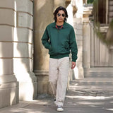 WIAOFELLAS  -  Men Jacket Lightweight Casual Spring Fall Windbreaker Zip Up Coats With Pockets Jacket Men Outwear Jacket