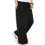 WIAOFELLAS  -  Fashion Casual Pants Mens Joggers Baggy Hip Hop Jogger Pants Open Air Sweatpants Men Trousers Pantalon Homme Winter Fleece Pants