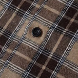 WIAOFELLAS  -  American Hip-hop Retro Vintage Plaid Sleeveless Vest Men Women Korean Style Summer Trend Street Lapel Work Vest Jacket Aesthetic