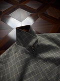 WIAOFELLAS  -  Classic Lapel Patchwork Jackets For Mens Spring Trendy Zip-up Slim Fit Outerwear Men Stylish Plaid Printed Jacket Coats