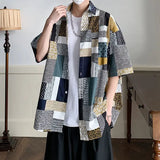 WIAOFELLAS  -  Summer New Turn-down Collar Fashion Short Sleeve Shirt Man Harajuku Casual Loose Button Cardigan Y2K Printing Pure Cotton Blouse