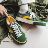 WIAOFELLAS  -  Men Casual Sneakers Personalized Mixed Colors Skateboard Outdoor Running Tennis Sports Shoes Trainers Flats Sneaker Couple 35-44