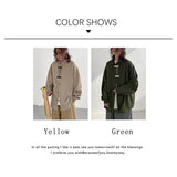 Wiaofellas  -  Brand Vintage Mens Jackets Embroidery Chinese Style Turn Down Collar Mans Coat Baggy Fashion Spring Autumn Clothes