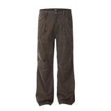 WIAOFELLAS  -  Cleanfit American Sle Casual Pants Men's Straight Leg Workwear Spring Autumn New Faion Vibe Versatile Long Pants