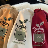 WIAOFELLAS  -  Autumn Kawaii Cartoon Graphic Hoodies Men's Y2K Streetwear Personality Sweatshirts Hip Hop Fashion Fleece Baggy Pullover Hoody