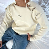 WIAOFELLAS  -  New Fashion Autumn Winter Casual Men's Sweater Long Sleeve Slim Knitted Pullovers Fashion Contrast Crew Neck Knitted Pullover