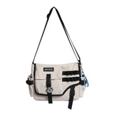 WIAOFELLAS  -  Women's Bag Messenger Korean Style Female Backpack College Large Capacity Versatile Shoulder Student School Postman Bags