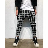 WIAOFELLAS  -  Men Pliad Sweatpants Joggers Pants Spring Autumn  Casual Sport Drawstring Slim Elastic Waist Long  Street Wear