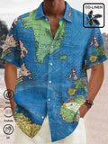 Wiaofellas  -  Summer Leisure Short Sleeved Polo Shirt With Men's Flower Pattern, Monotonous And Breathable Polo Shirt, Men's Clothing