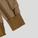 Wiaofellas  -  Men's Shorts Solid Color Button Joggers Casual Men Bottoms Summer Streetwear Pockets Fashion Leisure Shorts For Man
