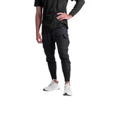 Wiaofellas  -  Men's Sports Casual Trousers Woven Fitness Running Stretch Overalls Drawstring Leggings Sweatpants