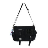 WIAOFELLAS  -  Women's Bag Messenger Korean Style Female Backpack College Large Capacity Versatile Shoulder Student School Postman Bags