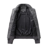 Wiaofellas  -  Spring Oversize Bomber Jacket Men Striped Coat Fashion Korean Streetwear Zip Up Outerwear High Quality Tops Clothing Male