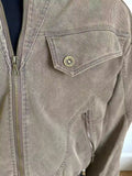 WIAOFELLAS  -  Streetwear Cleanfit Stand Windbreaker Corduroy Jacket for Men Front Pockets Solid Casual Loose Outwear Coat Oversized