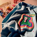 WIAOFELLAS  -  Question Mark Bear Printing T Shirts 100% Cotton Women Y2K T-shirt Cute Short Sleeve Casual Loose Oversized Tee Tshirt