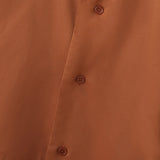 Wiaofellas  -  Men's Shirt Lapel Short Sleeve Summer Button Casual Menswear Clothing Camisa Streetwear Solid Fashion Shirts For Man
