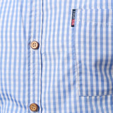 WIAOFELLAS  -  New Minimalist Oversized Men's Checkered Trendy Youth Fashion Long Sleeved Shirt