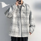 Wiaofellas  -  Men's Clothing Men's Korean Style Clothes Harajuku Outerwear Loose Fitting Spring Jackets Popular Coats Models Original