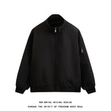 WIAOFELLAS  -  Spring Short Jacket Men Fashion Casual Motorcycle Jacket Men Streetwear Hip-hop Loose Bomber Jacket Mens Motorcycle Jackets