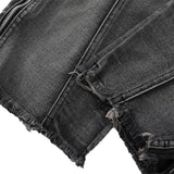 WIAOFELLAS  -  American Retro Wide-leg Jeans for Men New Style High Street Washed Denim Fabric Pants Youth Casual Loose Baggy Jeans Trousers