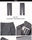 WIAOFELLAS  -  Men Small Trousers Spring and Summer New Korean Style Trendy Nine-point Casual Straight Loose Wide-leg Pants