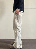 WIAOFELLAS  -  Cleanfit American Sle Casual Pants Men's Straight Leg Workwear Spring Autumn New Faion Vibe Versatile Long Pants