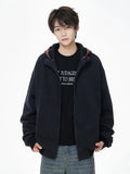 Wiaofellas  -  American Vintage Plaid Zipper Hooded Sweatshirts Men's Y2K Streetwear Patchwork Tracksuit Female Harajuku Fashion Hoodies Coats