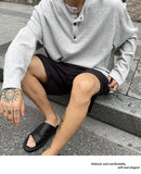 WIAOFELLAS  -  Solid T-shirts Men Long Sleeve Loose Fit Spring Korean Style All-match Design Minimalist Leisure Casual Harajukku Teens Chic New