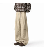 Wiaofellas  -  Streetwear Hip Hop Joggers Cargo Pants Men Oversized Sweatpants Wide Leg Baggy Joggers Trousers Clothes New Men's Overalls