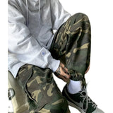 Wiaofellas  -  American Sle Camouflage Work Pants Men's High Street INS Trendy Japanese Hip Hop Casual Functional Couple's Cuffed Trousers