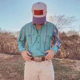 WIAOFELLAS  -  Streetwear Men's Vintage Striped Shirts Spring Casual Long Sleeve Buttoned Lapel Tops Cardigan Leisure Mens Clothes Shirt