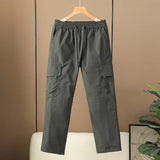 Wiaofellas  -  Summer Waterproof Hiking Cargo Pants Men Work Sweatpants Straight Joggers Sports Streetwear Loose Drawstring Pants Men Trousers