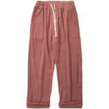 Wiaofellas Spring Autumn Chinese Style Corduroy Wide Pants Harajuku Black Loose Plus Size Casual Straight Trousers Men Clothing