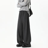 WIAOFELLAS  -  Y2k Wide Leg Cargo Pants New Men's Overalls Multi-Pocket American Hiphop Pants Men's Black Pants Baggy Joggers 5XL