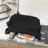 WIAOFELLAS  -  Women's Bag Messenger Korean Style Female Backpack College Large Capacity Versatile Shoulder Student School Postman Bags