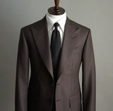 WIAOFELLAS  -  Men's Suit Hombre Classic Office Suits Male Costumes Plaid for Wedding Groom Tuxedo 2pcs Blazer Pants Business