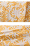 Wiaofellas  -  Short-sleeved Floral Shirt Men's High-end Niche Design Trendy Brand Thin
