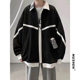 Wiaofellas  -  Men's High-end Jacket Teenage Jacket American Baseball Suit Trend