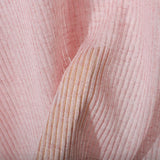 WIAOFELLAS  -  Men T Shirt Solid Color Knitted O-neck Long Sleeve Loose Male Tee Tops See Through Sexy Fashion Casual Men Clothing