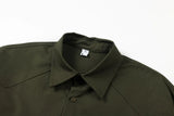 WIAOFELLAS  -  Men Japanese Streetwear Vintage Fashion Loose Casual Oversize Long Sleeve Cargo Shirt Cityboy Plus Size Shirts Blouses