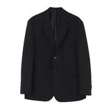 WIAOFELLAS  -  Mens Suit Casual Versatile Korean Style Jacket  Autumn Business Casual Ins Trend Luxury  Loose Slim Fit Outfit Men’s Clothing