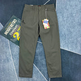 WIAOFELLAS  -  High-end cotton casual pants men's American retro small straight slim cargo pants