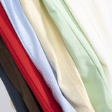 WIAOFELLAS  -  210g Ice Silk Cotton Simple Cool Round Neck Men's Top Short Sleeve 7A Antibacterial Mens Solid Color T-shirt